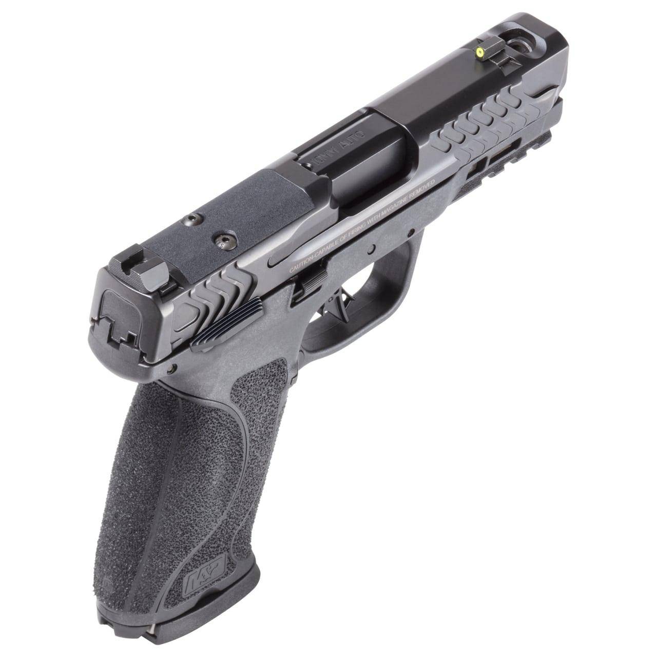 S&W PC M&P 10mm M2.0 Carry Comp Handgun 10mm Auto 10rd Magazines(2) 4" Barrel OR Thumb Safety Black Compliant - Image 4