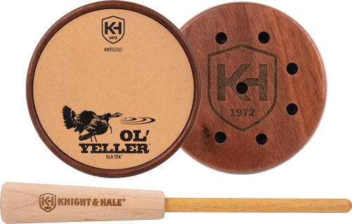 Knight & Hale Ol' Yeller SLA-TEK Surface Turkey Pot Call - Image 3