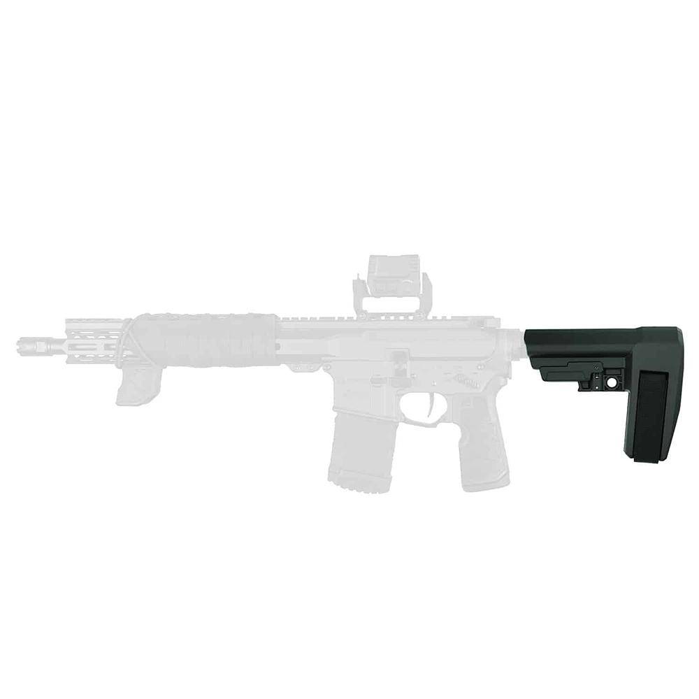 SB Tactical SBA6 Pistol Stabilizing Brace 5-Position Adjustable for AR-15 OD Green - Image 3