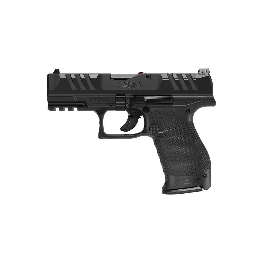 Walther PDP Compact Handgun 9mm Luger 10rd Magazines (2) 4" Barrel Black CA Compliant - Image 2