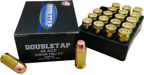 DBLTAP 45ACP 230GR FMJ-FP 20/1000 - Image 2