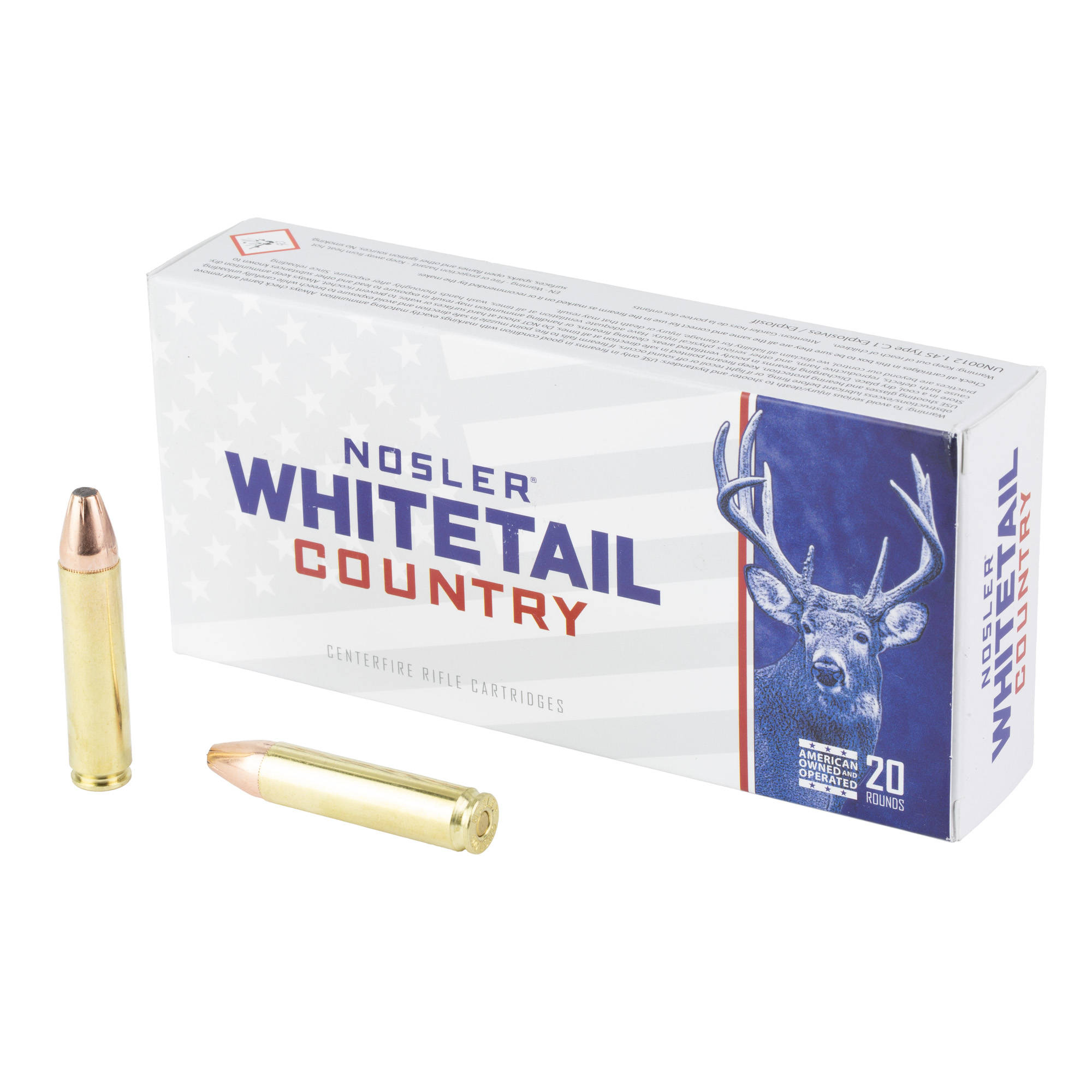 Nosler Whitetail Country Rifle Ammunition 400 Legend 215gr JSP 20/ct - Image 3
