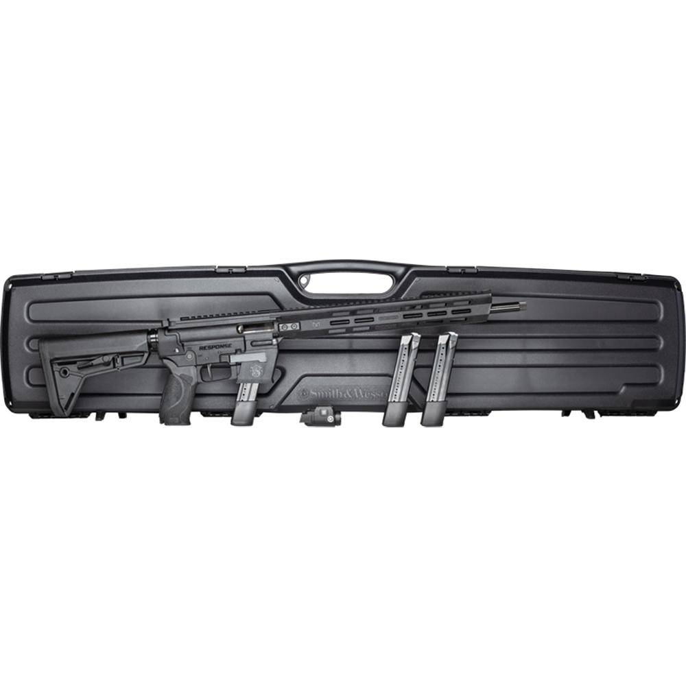 Smith & Wesson Response Rifle 9mm Luger 23rd Magazines (3) 16.5" Barrel Black with Crimson Trace Tactical Light and Carrying Case - Image 3