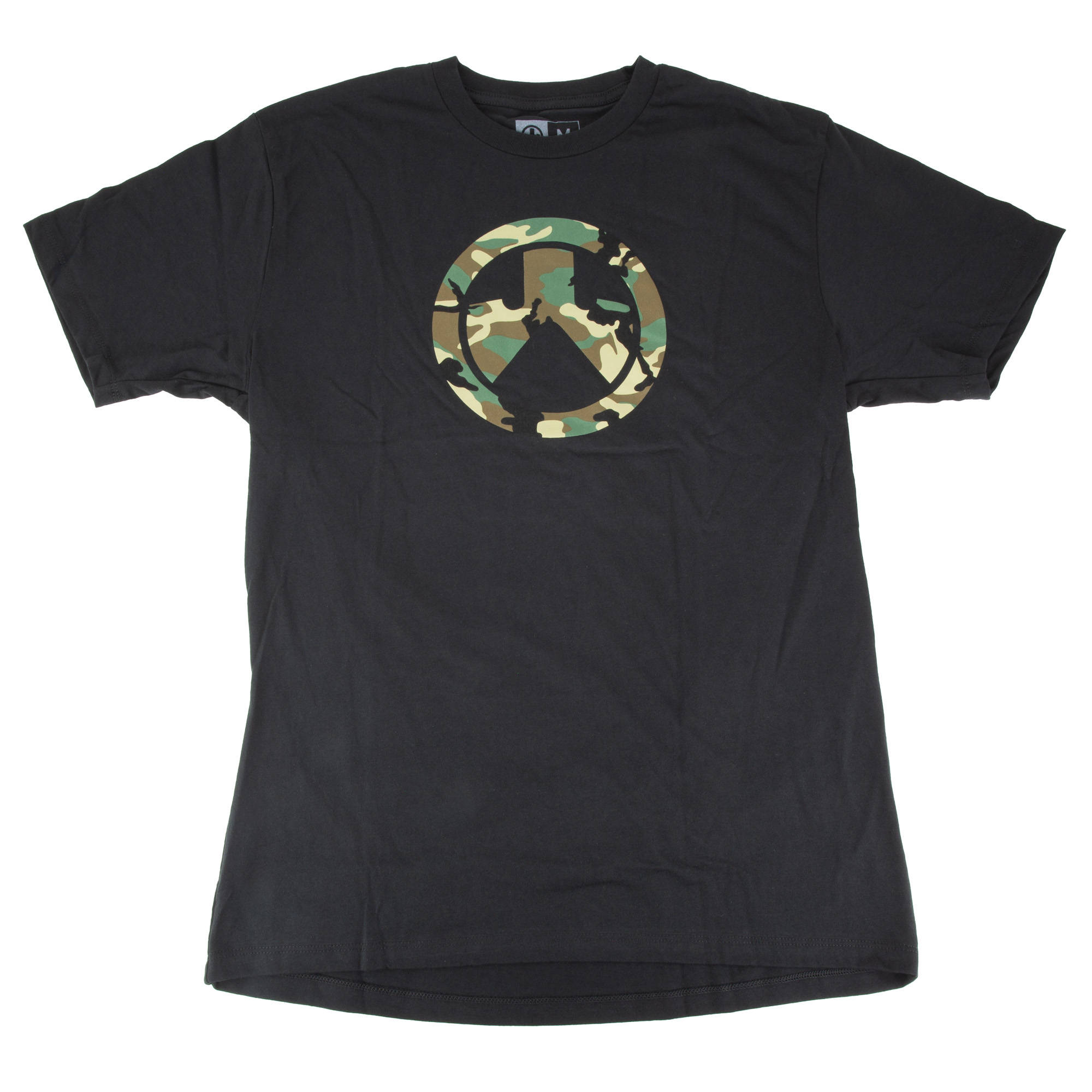 MAGPUL WOODLND CAM ICON TSHRT BLK M