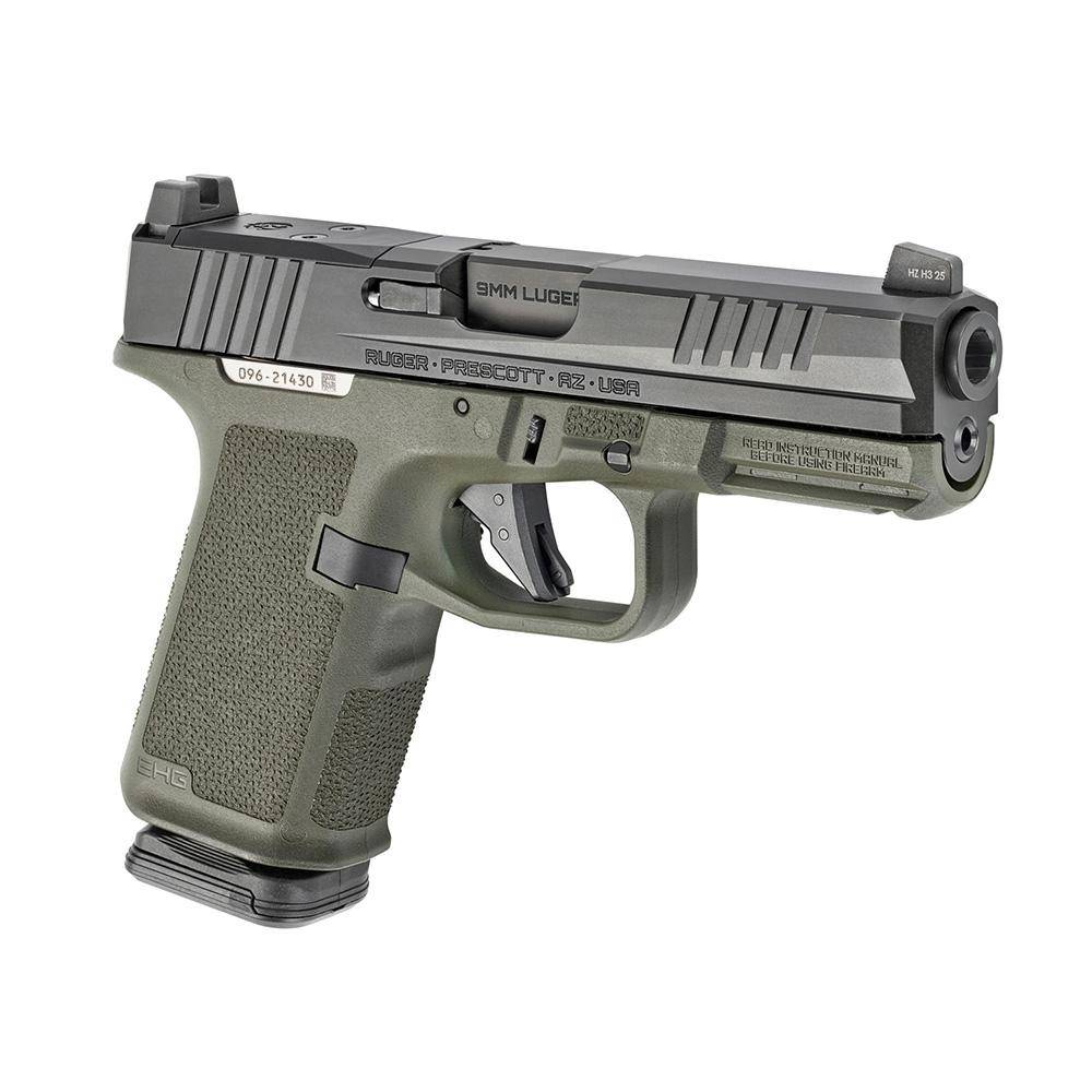 Ruger RXM Handgun 9mm Luger 15rd Magazines(2) 4" Barrel ODG Poly Frame Front Night Sight - Image 2