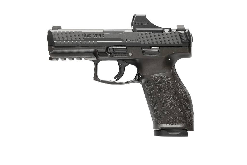 H&K VP9A1 X Optic Equipped (SCS) Handgun 9mm Luger 10rd Magazines(2) 4.09" Barrel Black CA Compliant