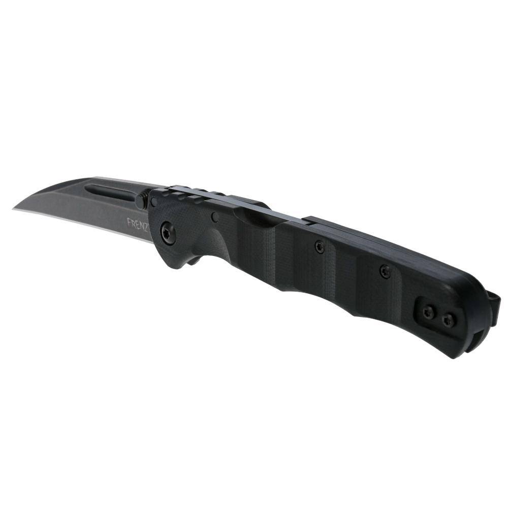Cold Steel Frenzy II Folding Knife 3-1/2" Sheepsfoot Blade Blackout - Image 3