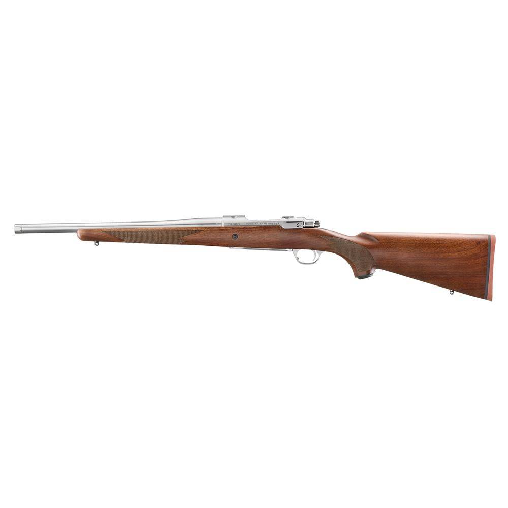 Ruger Hawkeye Hunter Rifle 6.5 Creedmoor 4rd Magazine 16.6" 5/8x24 Threaded Barrel Walnut Stainless Steel - Image 2