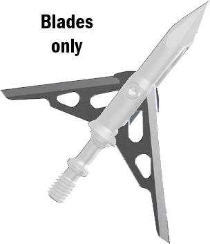 G5 Outdoors T2: 2-Blade Expandable Broadhead 100/125 Replacement Blades - Image 4