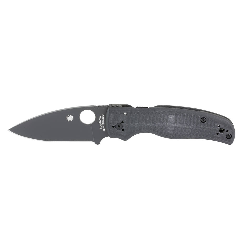 SPYDERCO SHAMAN SALT 3.58" BLK