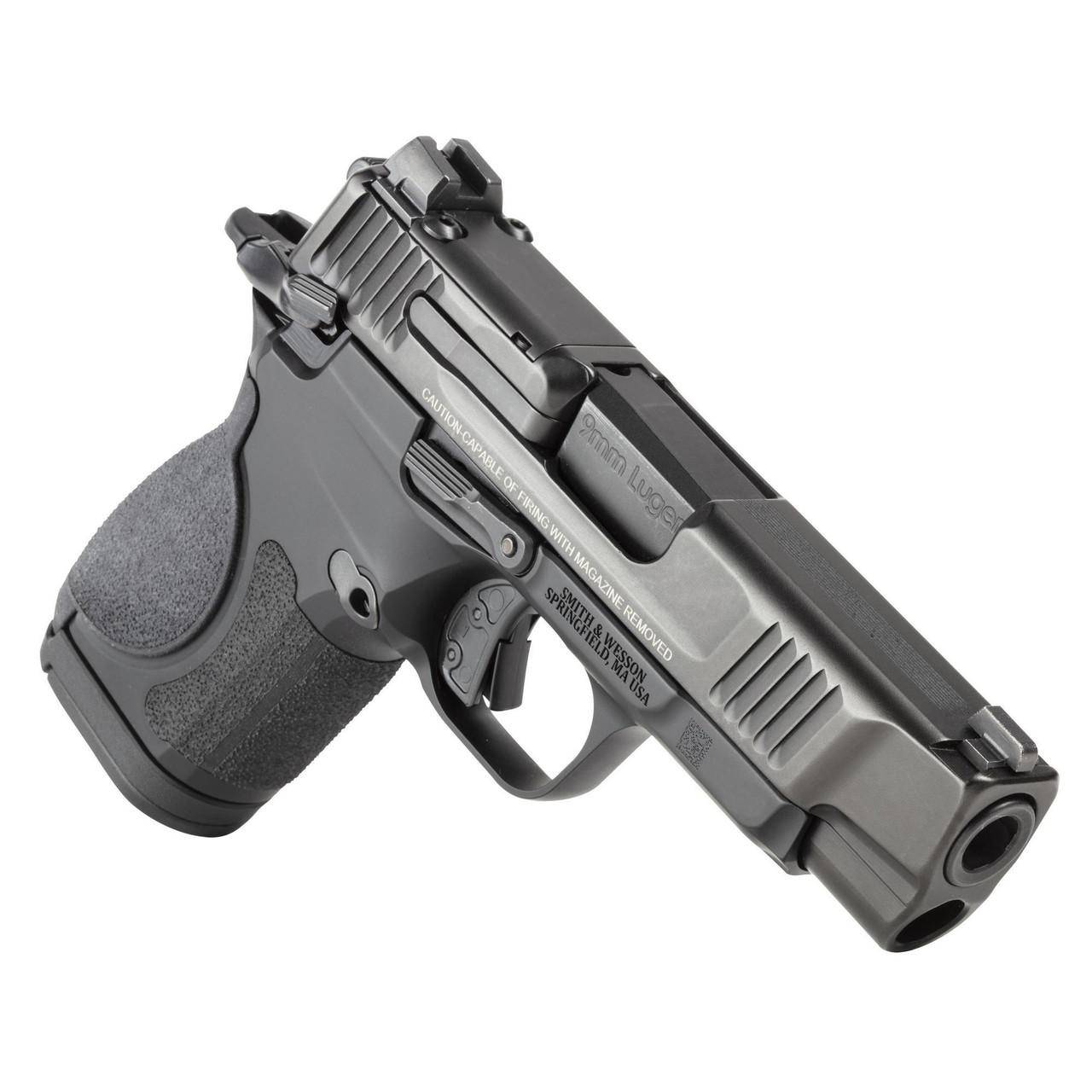 S&W CSX E-Series Handgun 9mm Luger 10rd Magazines(2) 3.6" Barrel Thumb Safety Black Slide - Image 2