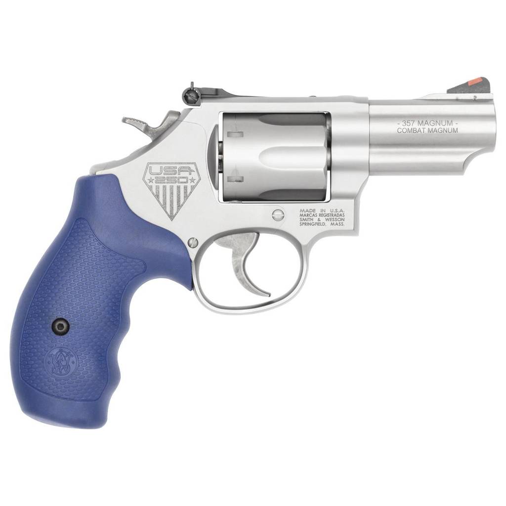 S&W MODEL 66 Combat Magnum .357/.38Spl+P Stainless Steel Engraved America 250 Limited Edition
