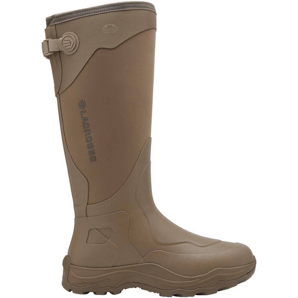 LaCrosse Mens Alpha Agility Snake Boot 17" Brown 10