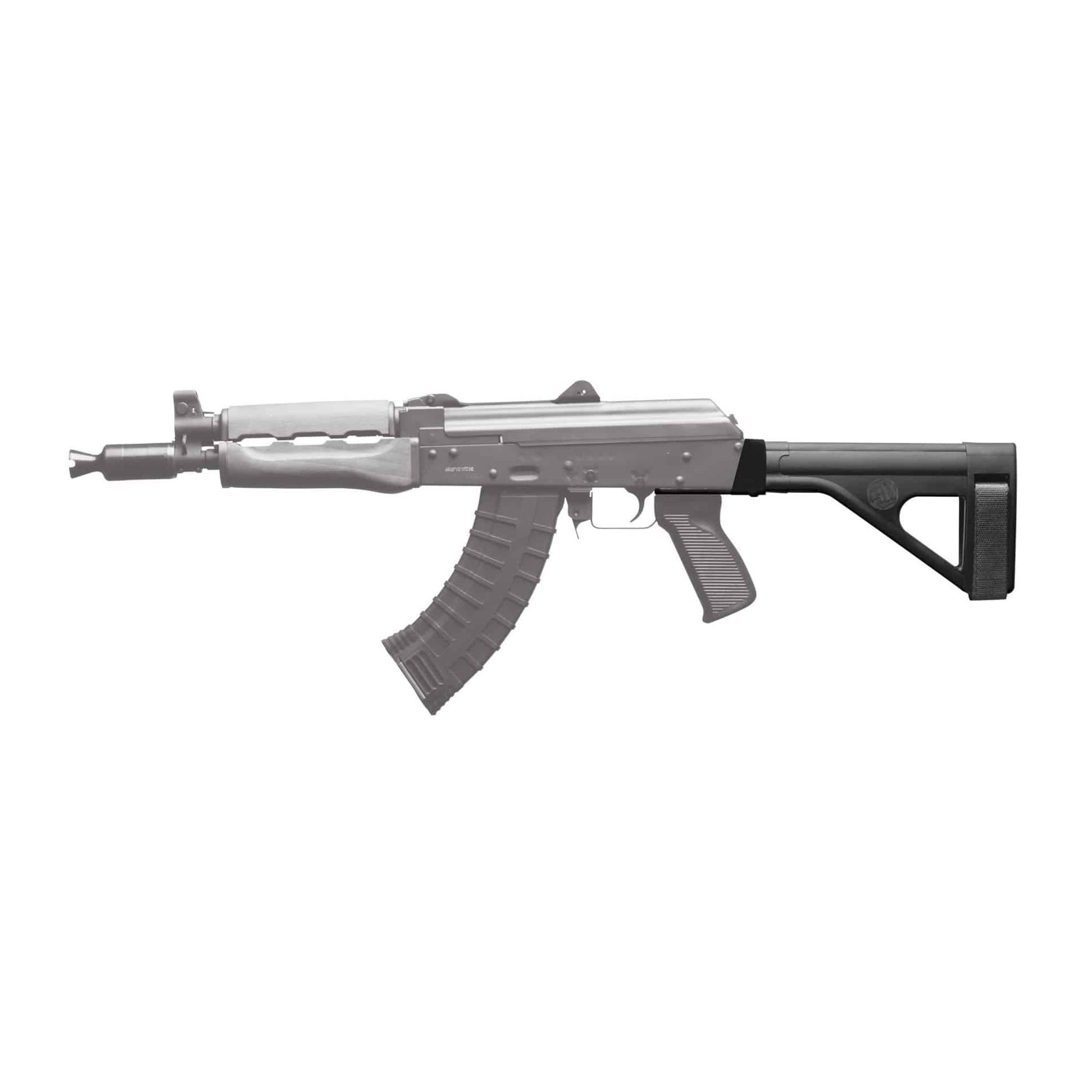 SB Tactical SOB47 Pistol Brace for AK47/74 Black - Image 4
