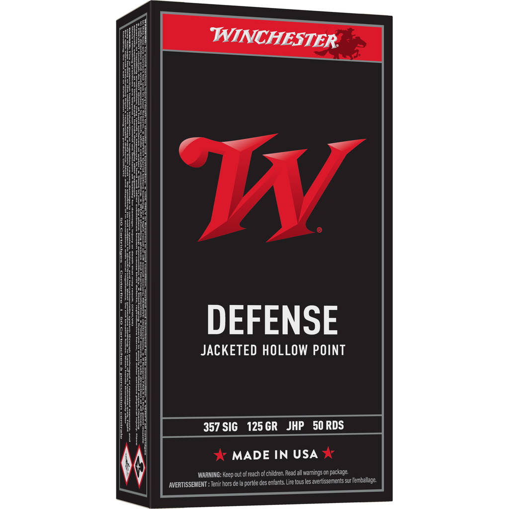 WIN USA 357SIG 125GR JHP 50/500