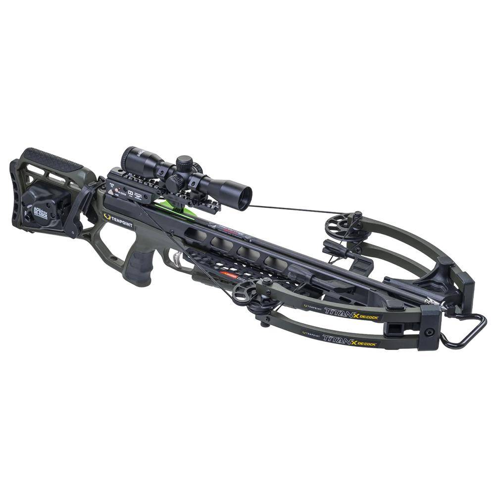 Ten Point Titan X Decock ACUdraw De-Cock Pro-View 400 Scope Moss Green - Image 2