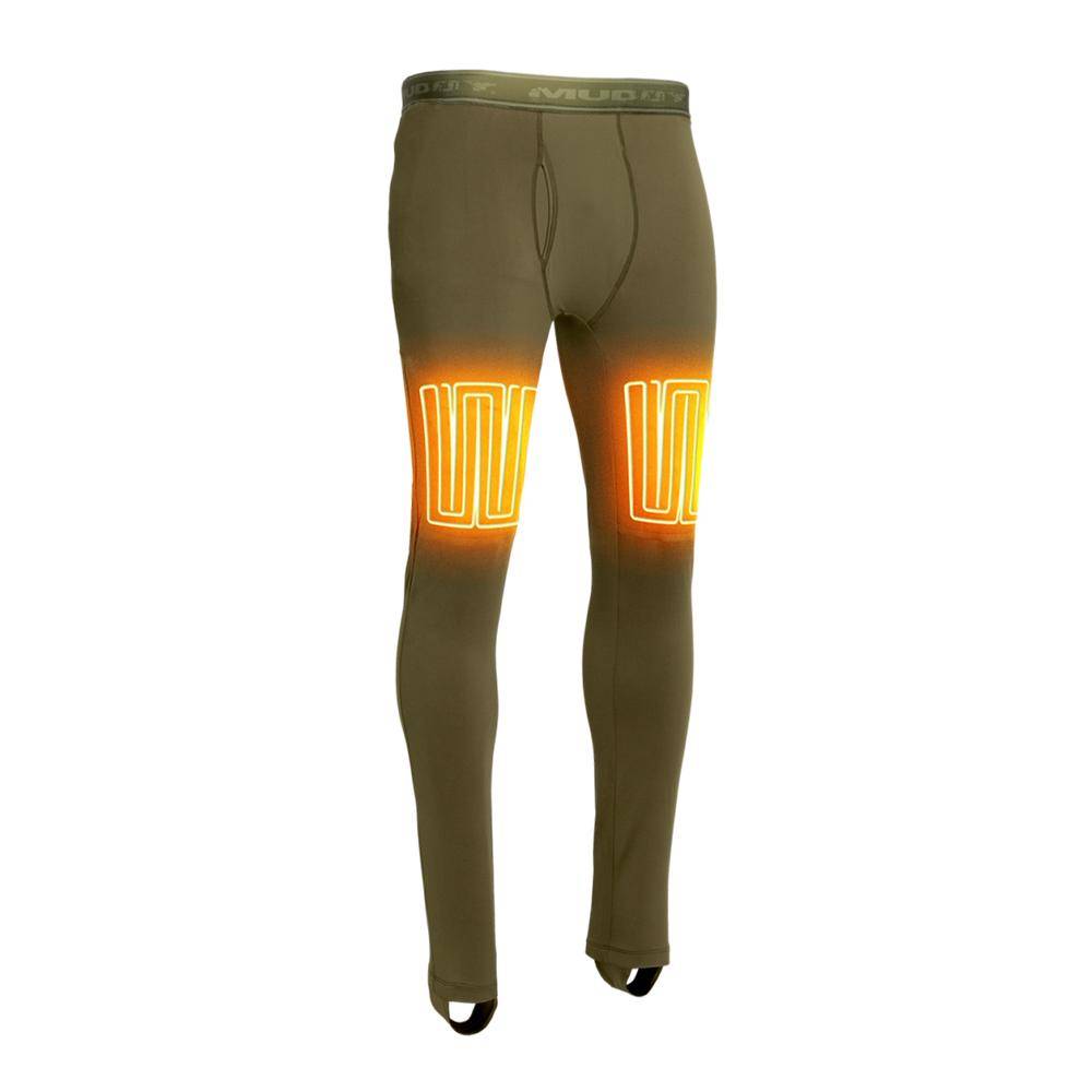 Muddy Nucleus Heated Bottom Hunting Pants Brown Clay L - Image 2