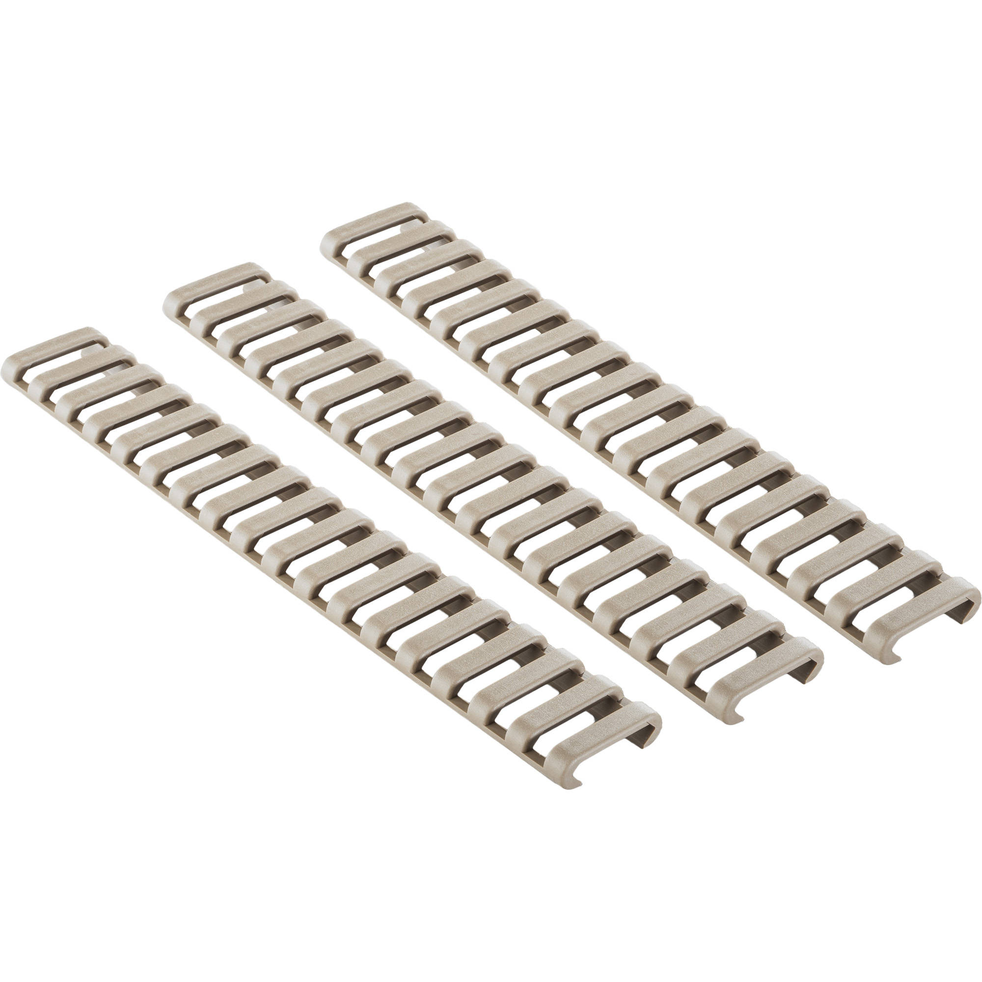 ERGO 18-SLOT LDDR RAIL COVERS 3PK CB