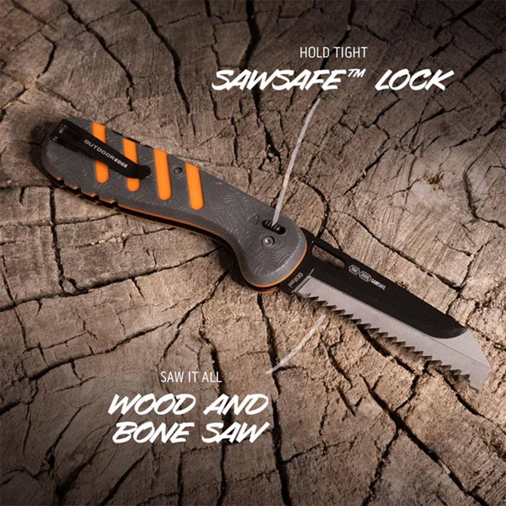 Outdoor Edge Razor HTX Replaceable Blade Folding Knife 3-1/2" Blades Orange - Image 4