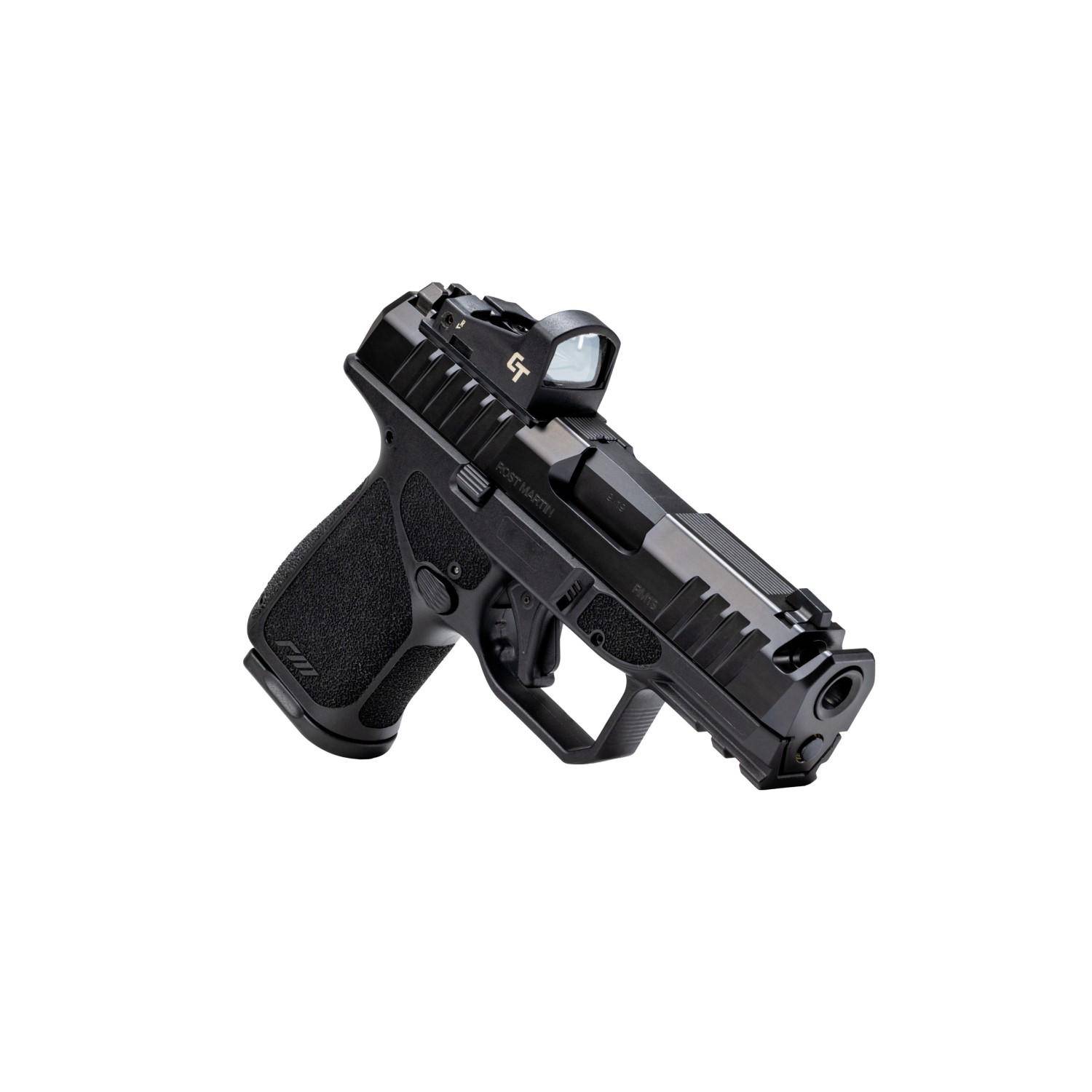 Rost Martin RM1S Comp Handgun Bundle 9mm Luger 12(1)&15(3)rd Magazines 3.6" Barrel Black Crimson Trace Red Dot Pistol - Image 2
