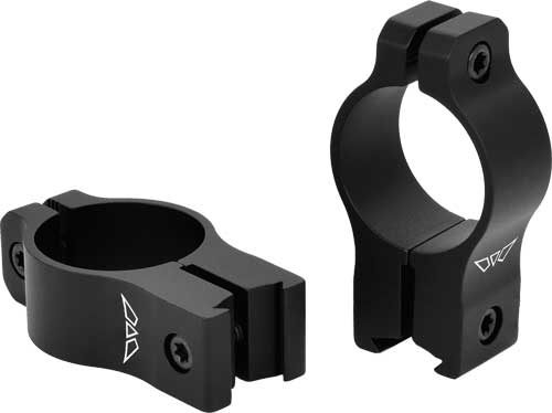 Warne Vapor 2-Piece Rimfire Scope Rings 1'' High - Anodized - Image 2