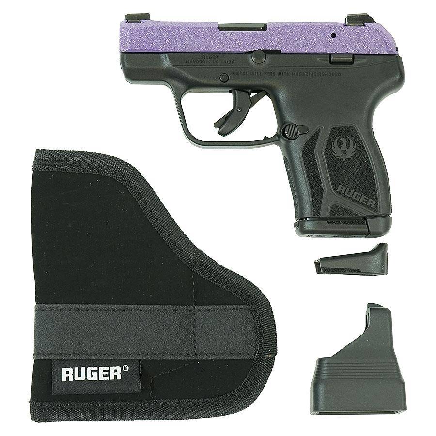 Ruger LCP 380 Max CSSI Exclusive "Blue/Purple Sparkle" Handgun .380 Auto 10rd Magazine 2.75" Barrel - Image 5