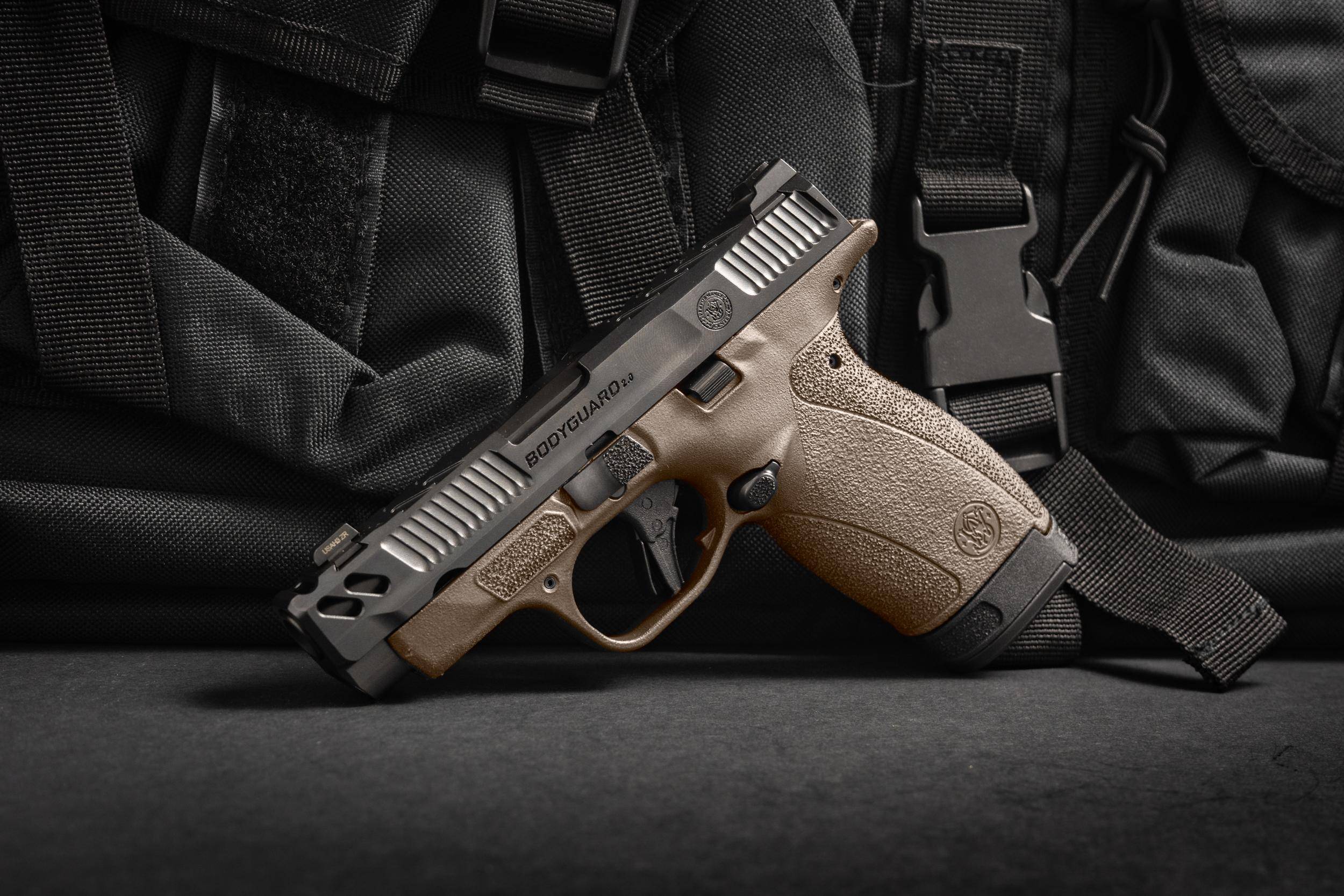 S&W PC Bodyguard 2.0 Midnight Bronze Carry Comp Handgun .380 Auto 10(1)&12(1)rd Magazines 3.1" Comp Barrel Thumb Safety - Image 8