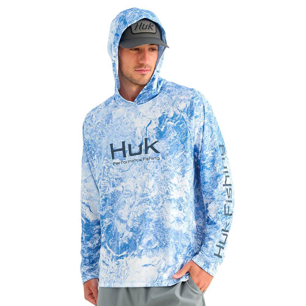 Huk Mossy Oak Pursuit Performance Hoodie MO Regatta 2XL - Image 7