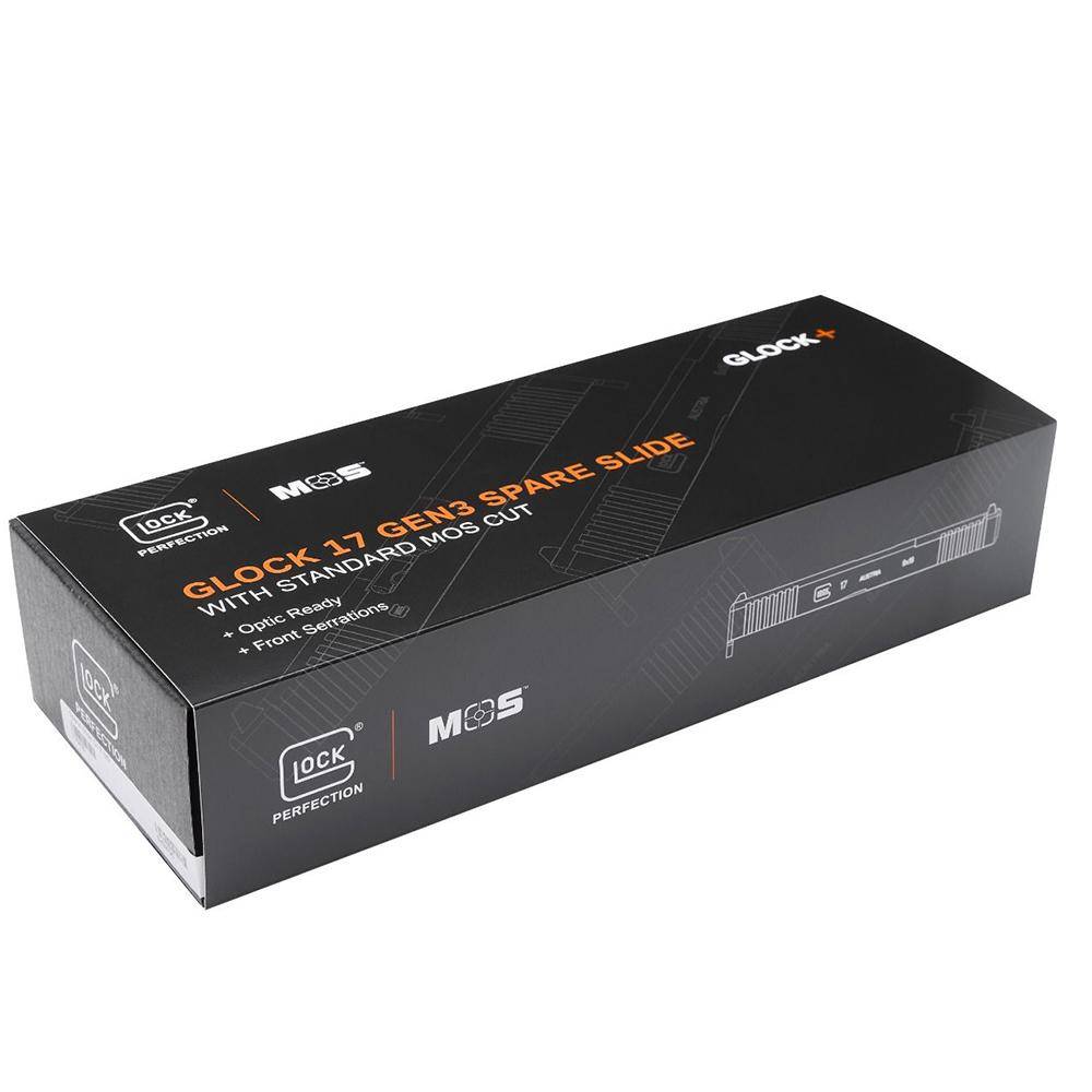 Glock Factory Spare MOS Cut Handgun Slide G17 Gen 3 Black - Image 4