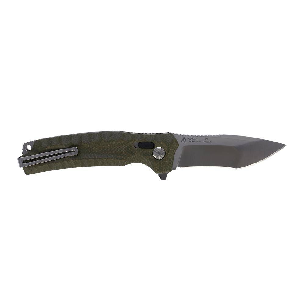SOG Knives Hidaka XR Folding Knife 4" Modified Tanto Blade Olive