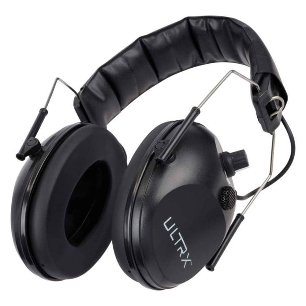 Allen ULTRX Electronic Ear Muffs 23dB Black - Image 6