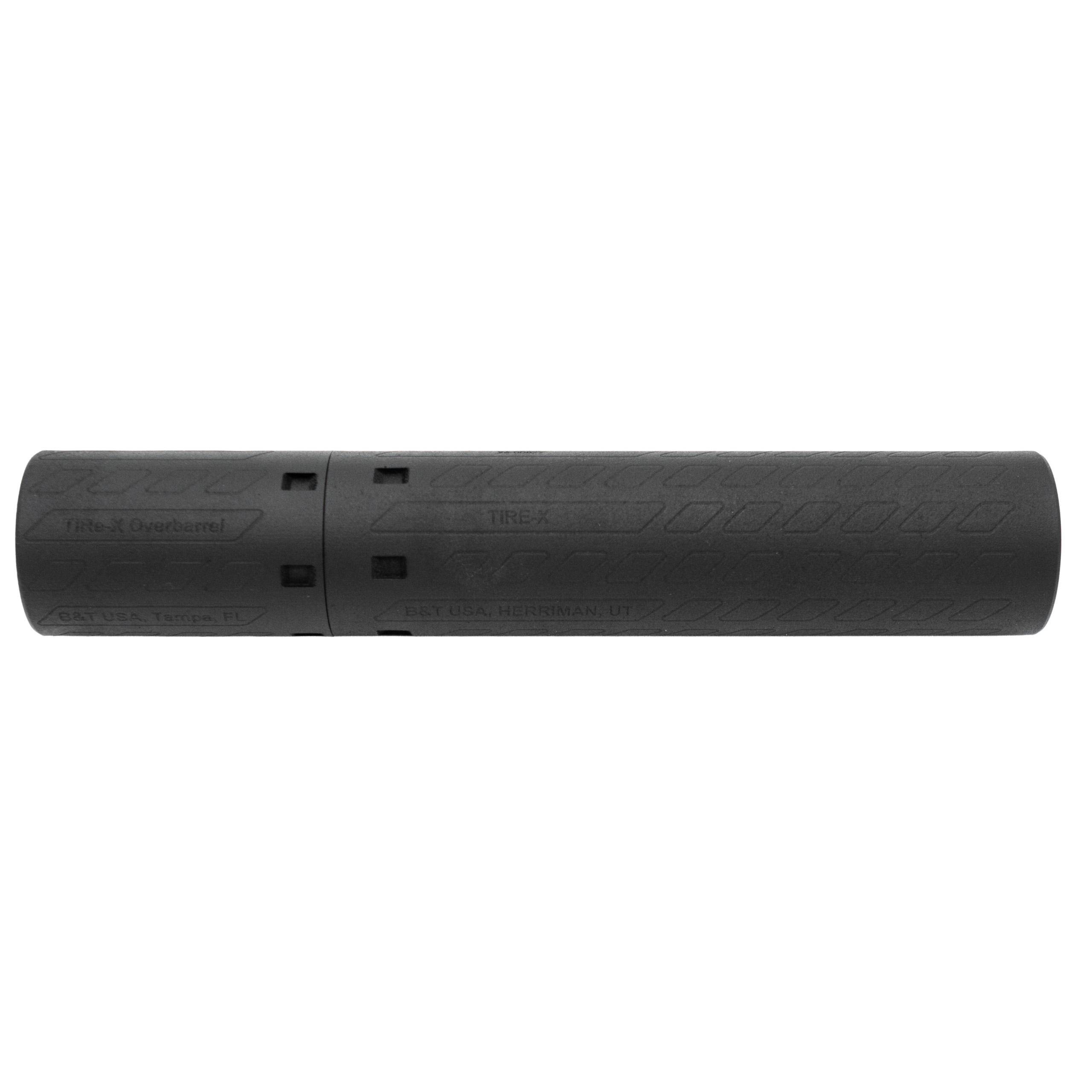 B&T Ti-Rex Full Size Direct Thread/HUB Suppressor .30 Cal 1.7" Dia 5/8x24 Thread Black