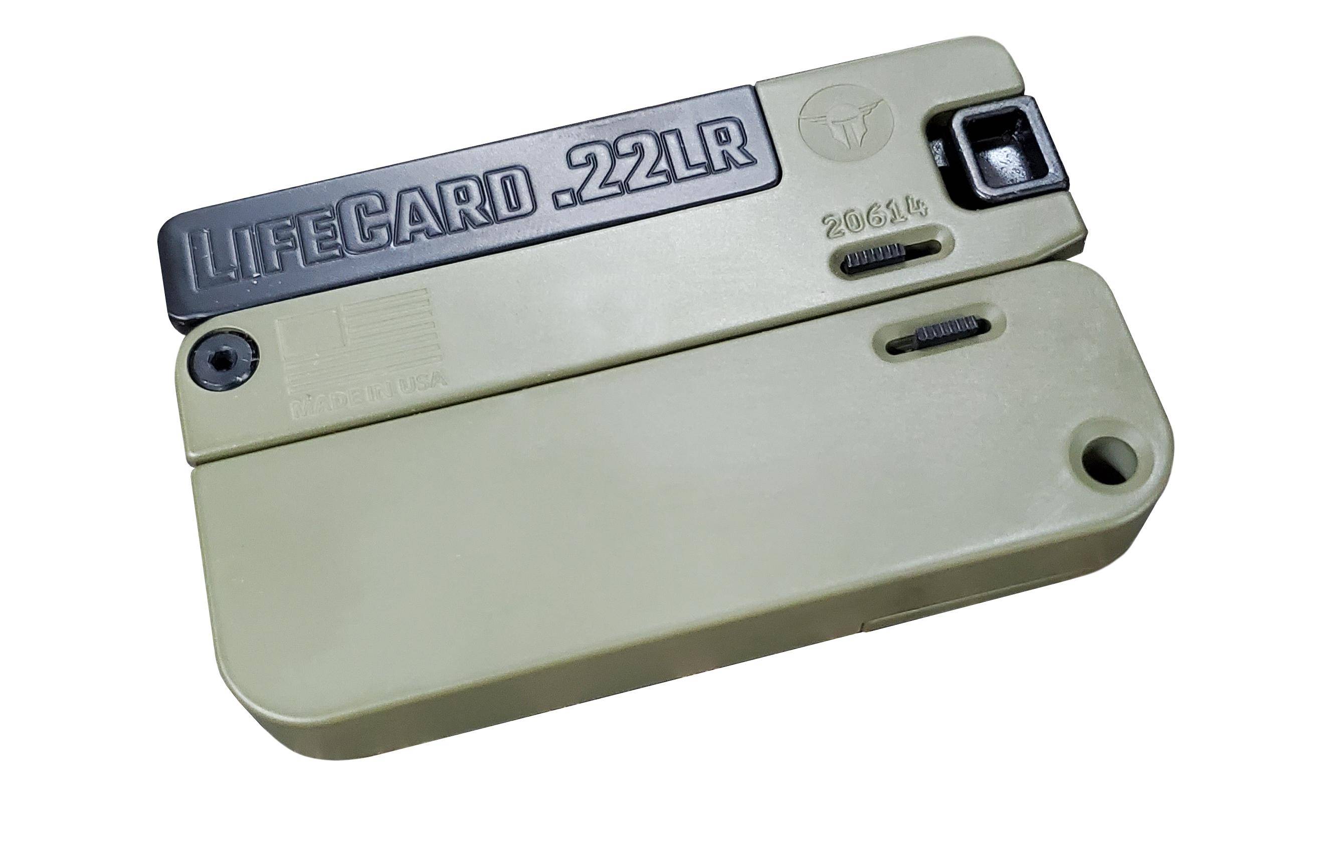 Trailblazer Firearms LifeCard .22 LR Single Action Handgun Bazooka Green - Image 2