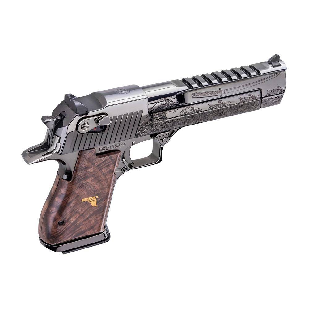 Magnum Research "Dueling Katanas" Desert Eagle Mark XIX Handgun .50 AE 7rd Magazine 6" - BLEMISHED - Image 2