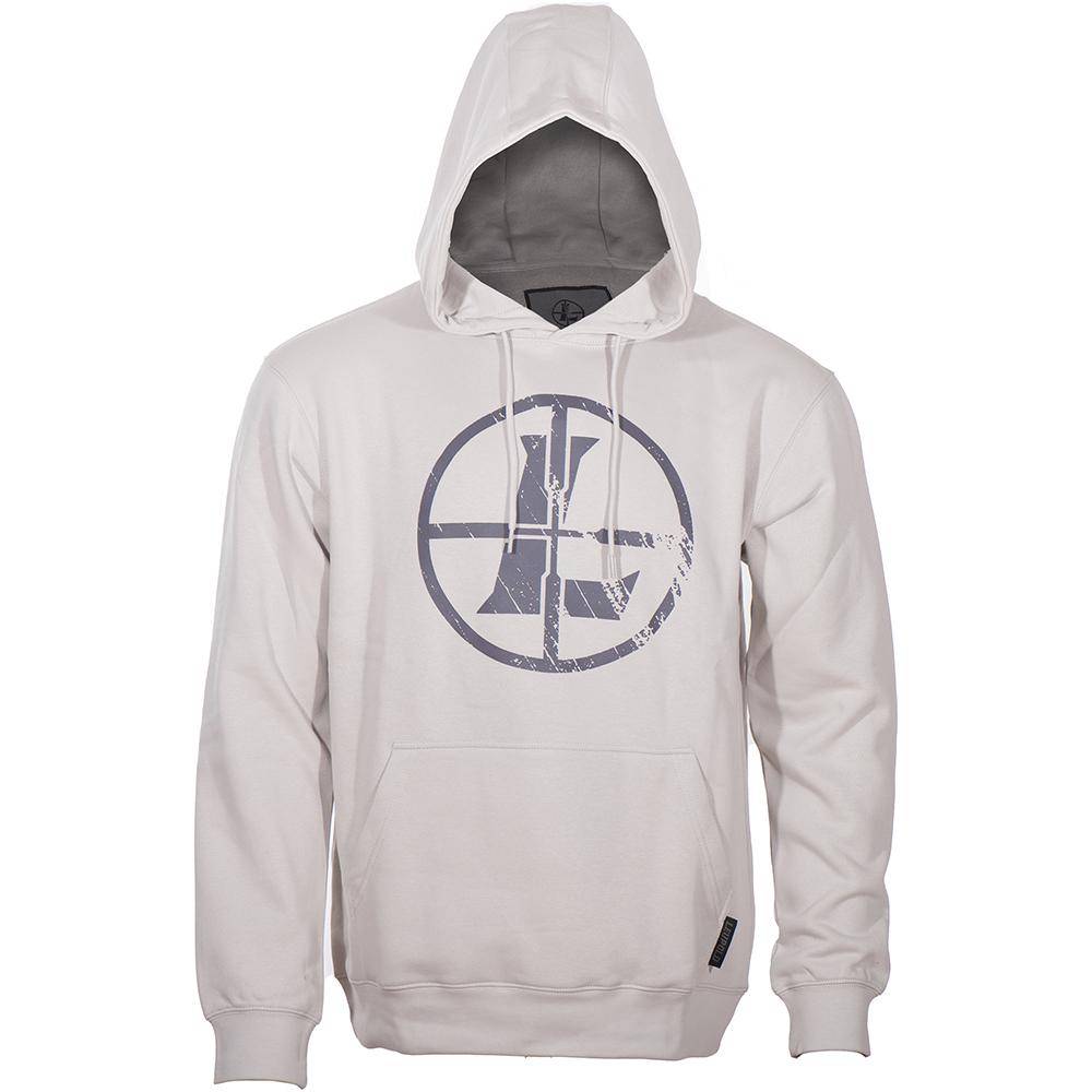 Leupold Distressed Reticle Hoodie Bone 2XL - Image 2