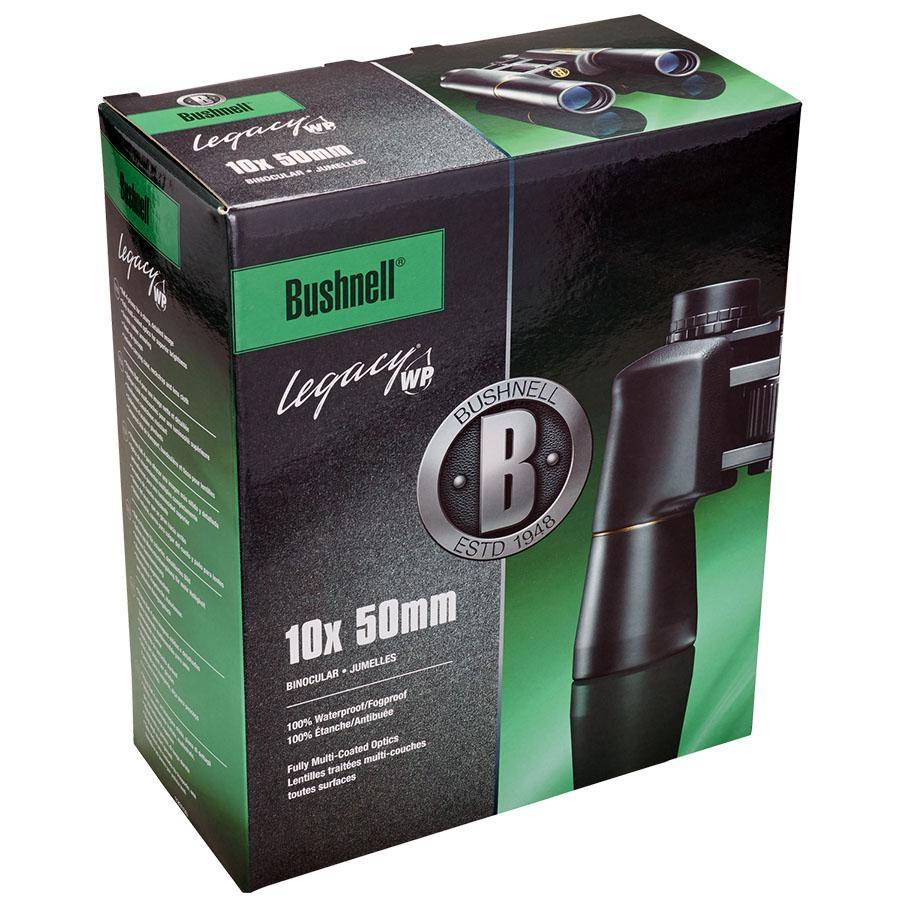 Bushnell Legacy Binocular - 10x50mm Porro Prism Black Matte - Image 5