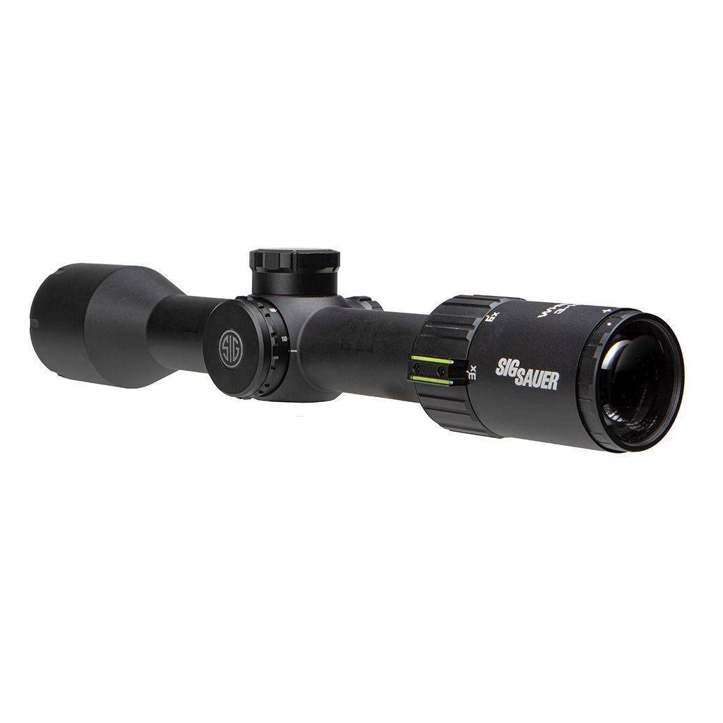 Sig Sauer WHISKEY6 Rifle Scope 3-18x44 30mm SFP QUADPLEX LOCKING 0.25 MOA ADJ Black - Image 2
