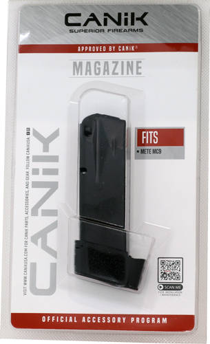 Canik Mete MC9 Handgun Magazine with Full Grip Extension Black 9mm Luger 15/rd - Image 4