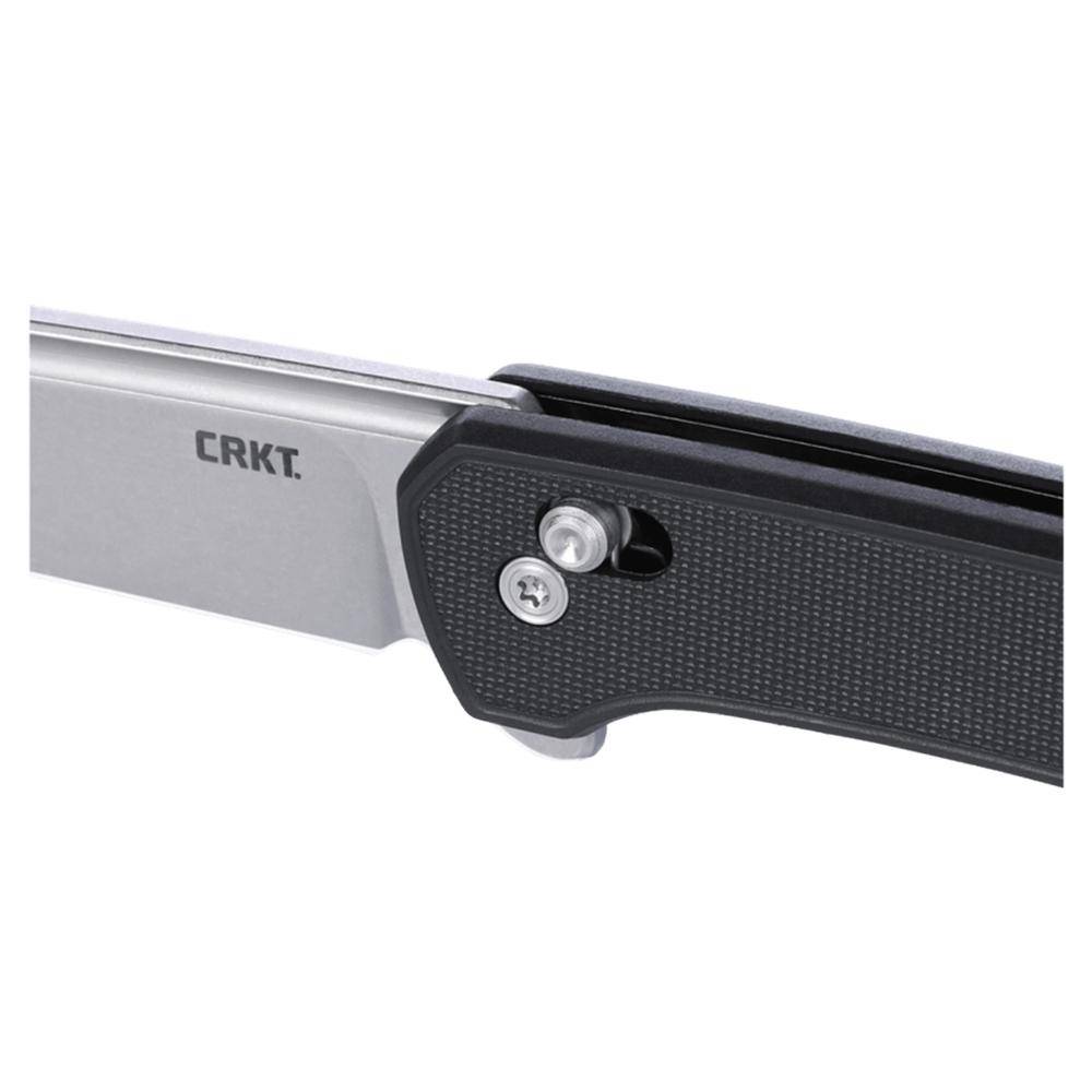 CRKT Q Compact Folding Knife 3" Drop Point Blade Black - Image 6