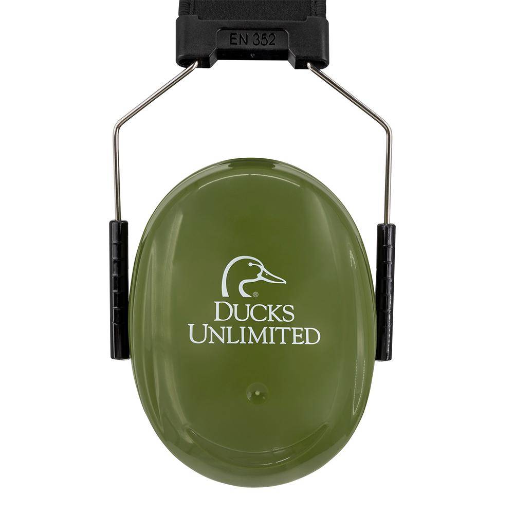 Ducks Unlimited High Performance Passive Ear Muffs 26dB Green - Image 5