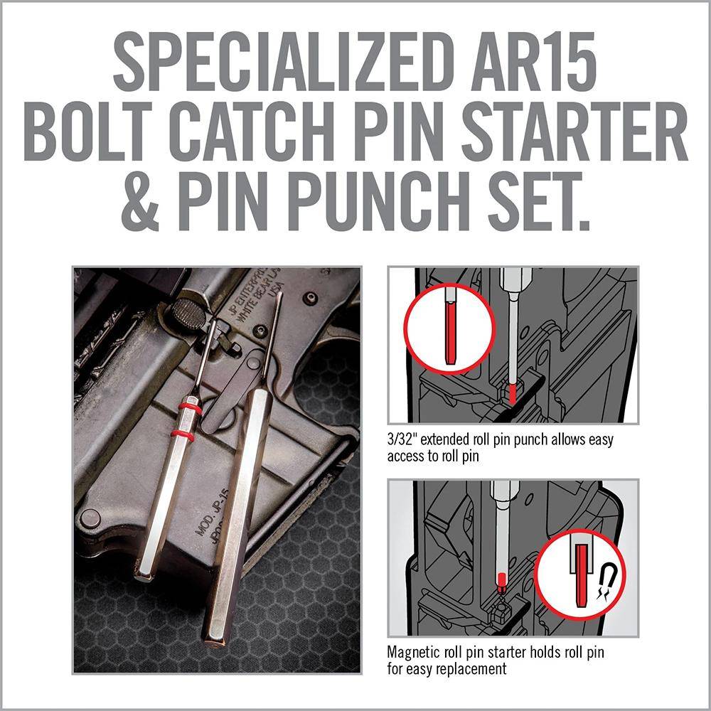 Real Avid Accu-Punch Hammer & AR15 Pin Punch Set - Image 5