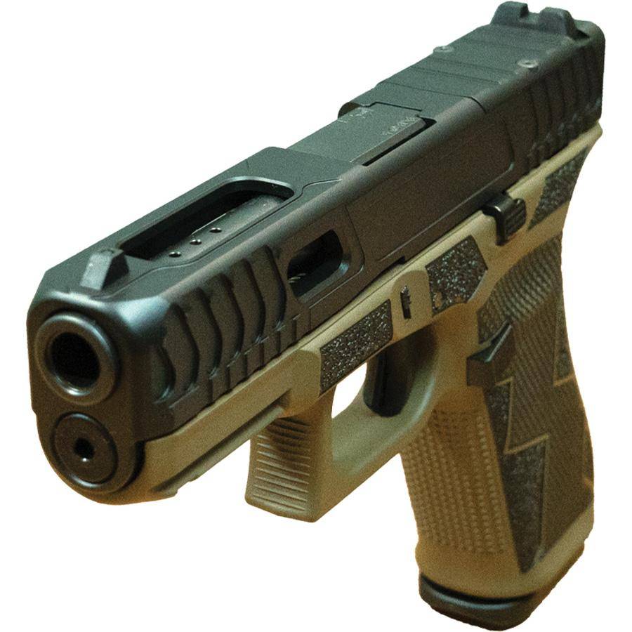 Glock V-Series Model 45 Handgun 9mm Luger 17rd Magazines (3) 3.7" Barrel Kavorka Cerakote FDE Austria - Image 3
