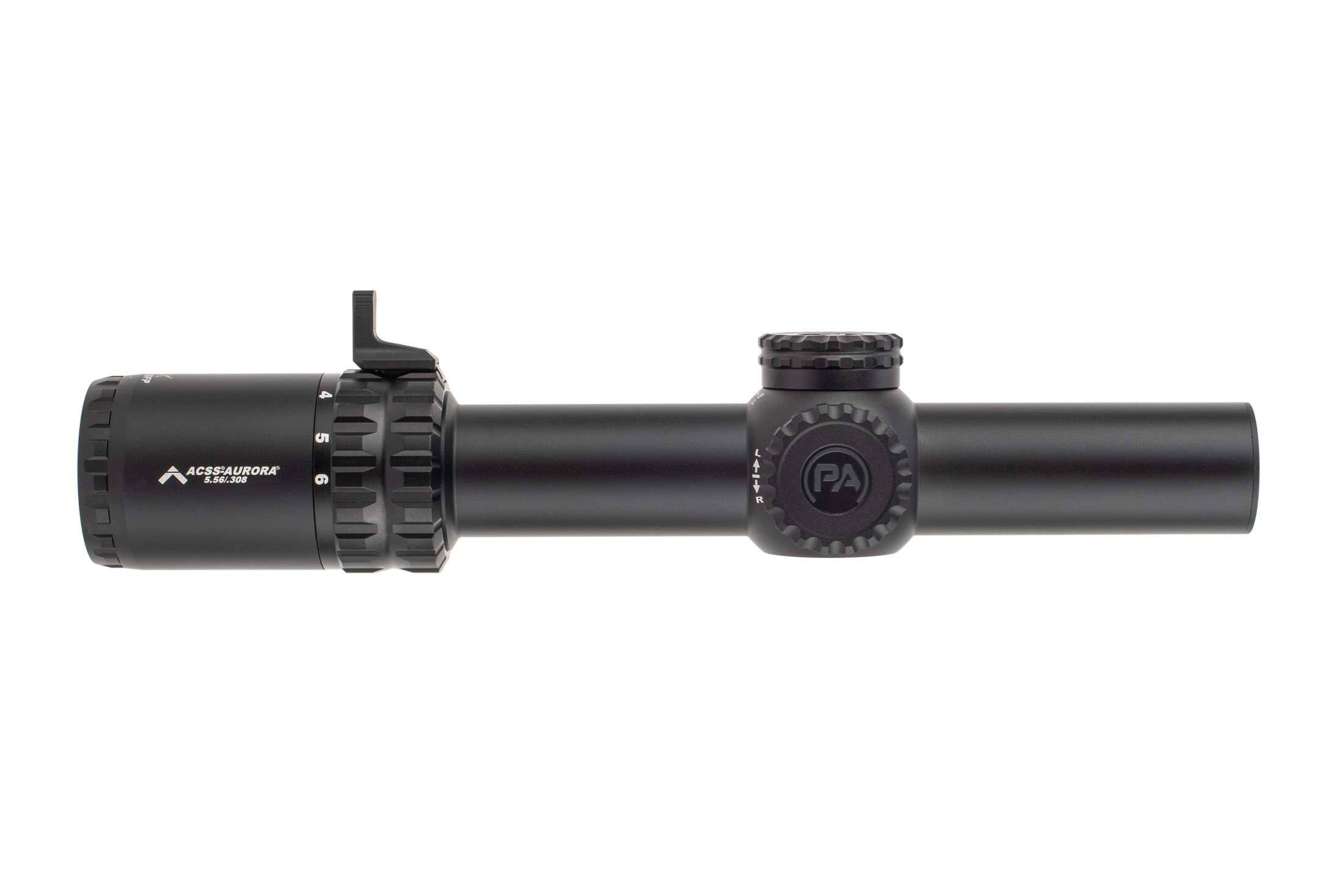 Primary Arms SLx 1-6x24 SFP Rifle Scope Gen IV - Illuminated ACSS Aurora 5.56/.308 Yard Reticle - Image 4