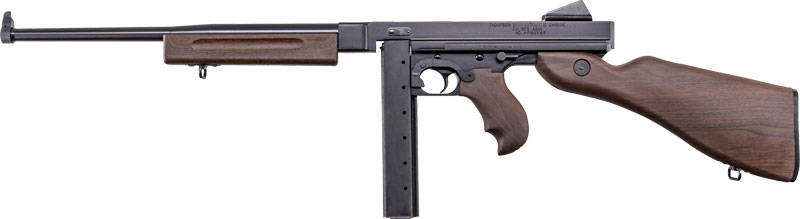 Kahr Arms Auto Ordinance Light Weight M1 Thompson Rifle .45 Auto 30rd Stick Magazine 16.5" Barrel Walnut Grain Poly Furniture - Image 4