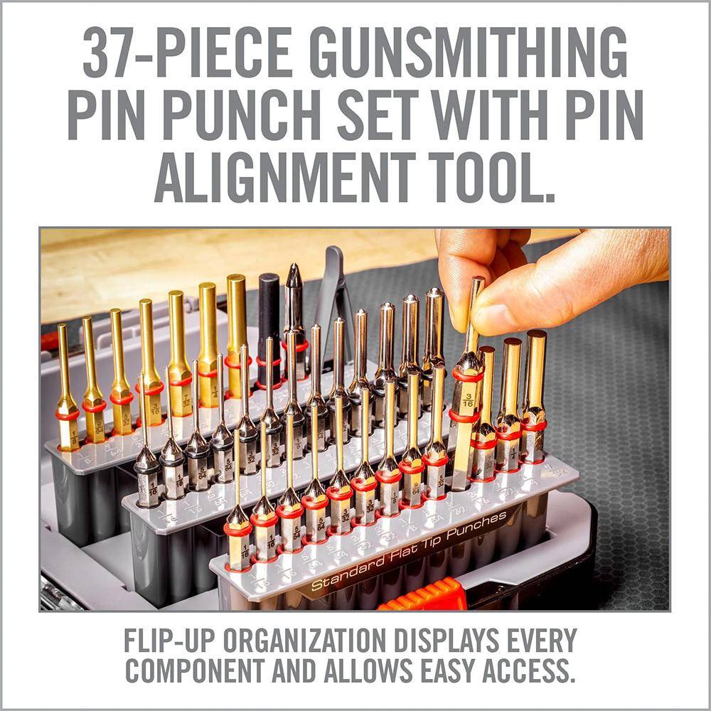 Real Avid Accu-Punch Master Set 37-piece Pin Punch Set with Alignment Tool - Image 3