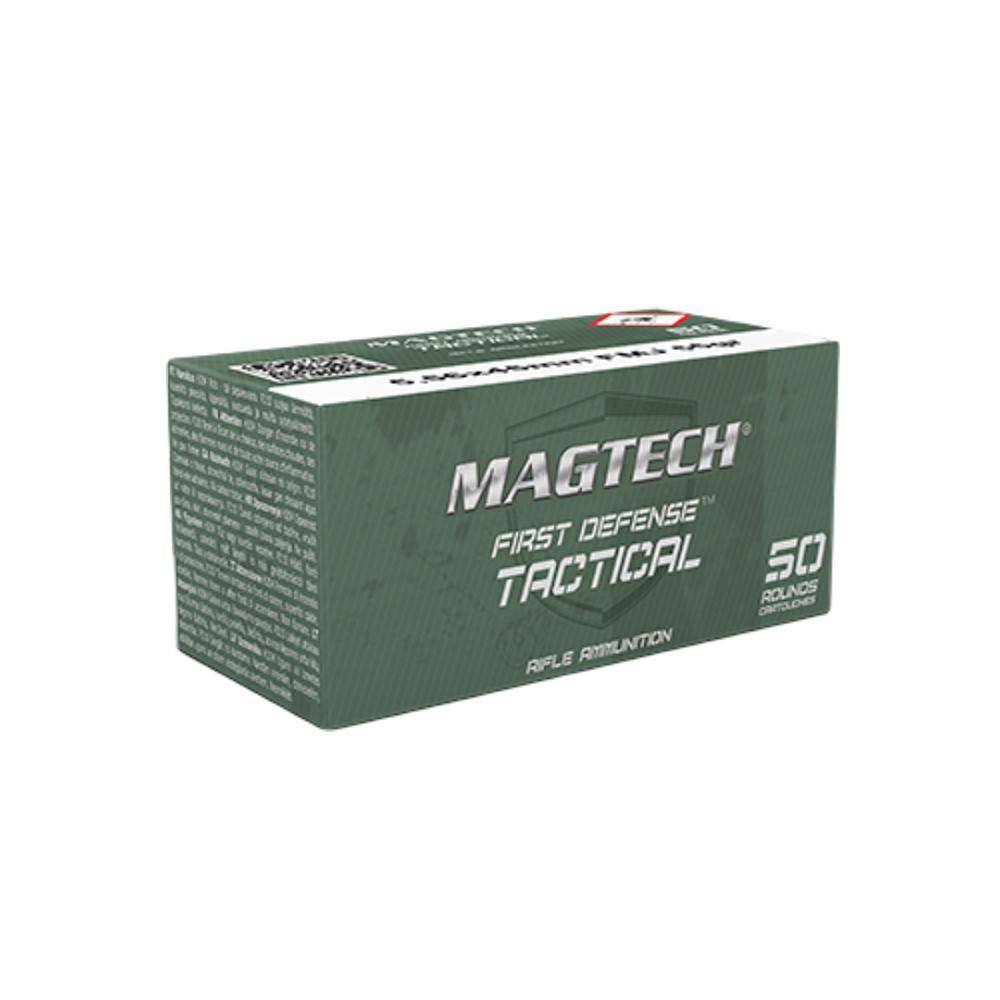 Magtech M193 Ball Rifle Ammunition 5.56X45 NATO 55gr FMJ 3265 fps 1000/rd Case