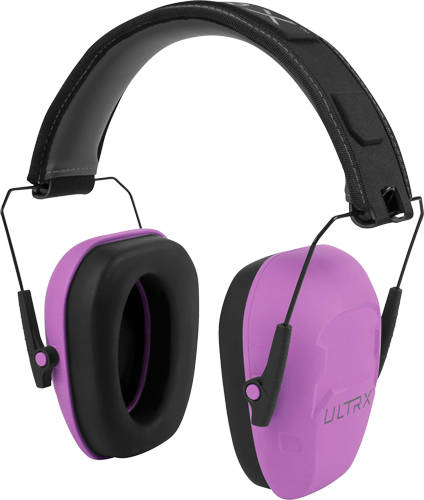 Allen ULTRX Shield Passive Ear Muffs 23dB Plum - Image 10