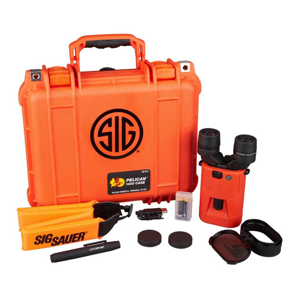 Sig Sauer Zulu6 HDX Marine Binocular 12x42 Orange - Image 10