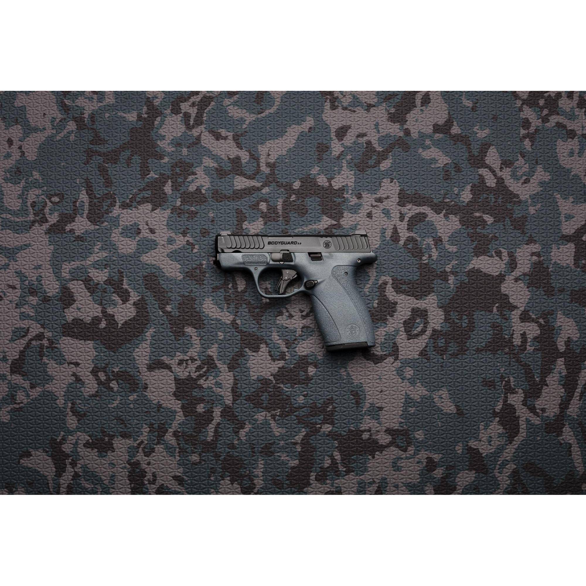 S&W Exclusive "Blue Titanium" M&P Bodyguard 2.0 No Thumb Safety Handgun .380 Auto 10(1)&12(1)rd Magazines 2.75" Barrel Titanium Blue Grip - Image 8