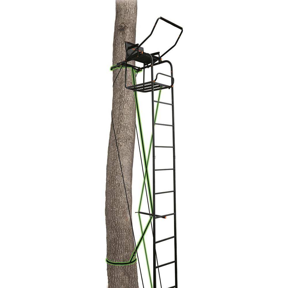Ol'Man Final Shot Jaw & Truss Ladder Stand 17 ft
